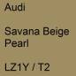 Preview: Audi, Savana Beige Pearl, LZ1Y / T2.